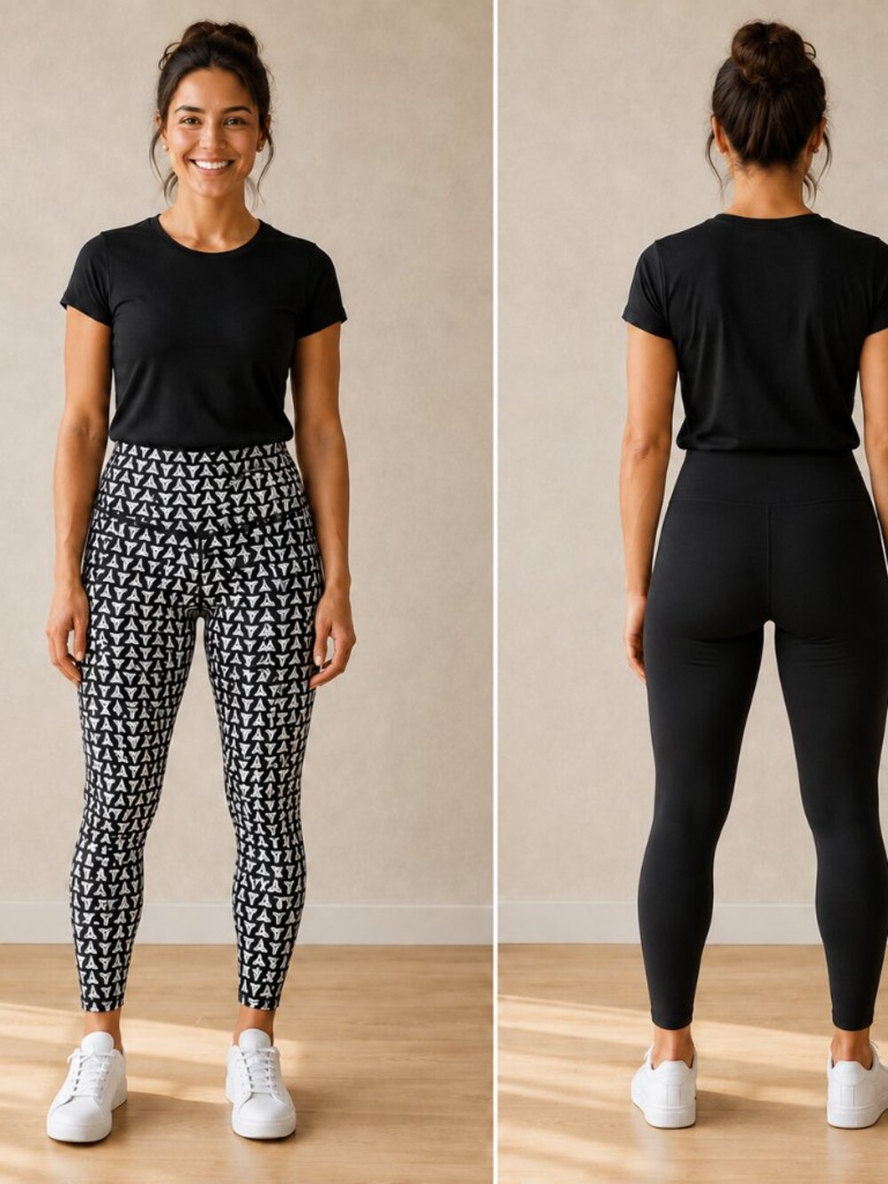 Victoria Sport Knockout Leggings Womens medium High Rise Yoga Athletic Gym Pants